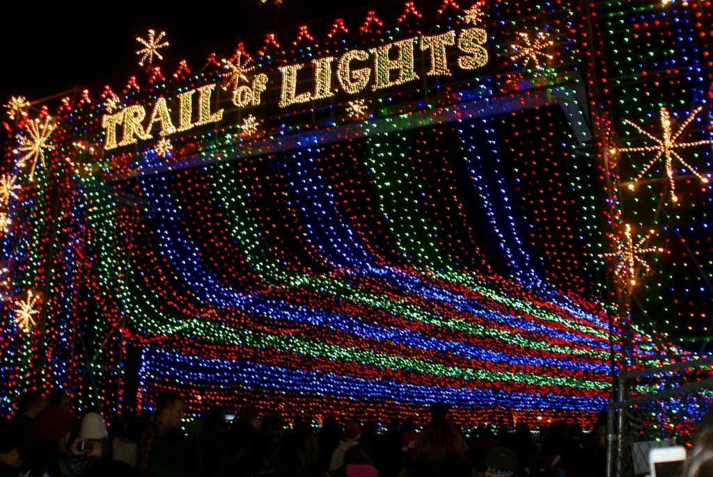 Holiday festivities kick off every December with the grand opening of the Trail of Lights, a decades old Austin tradition featuring over a mile of lights and displays.