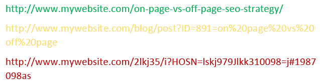 Make sure your URL structure is concise and easy to read.